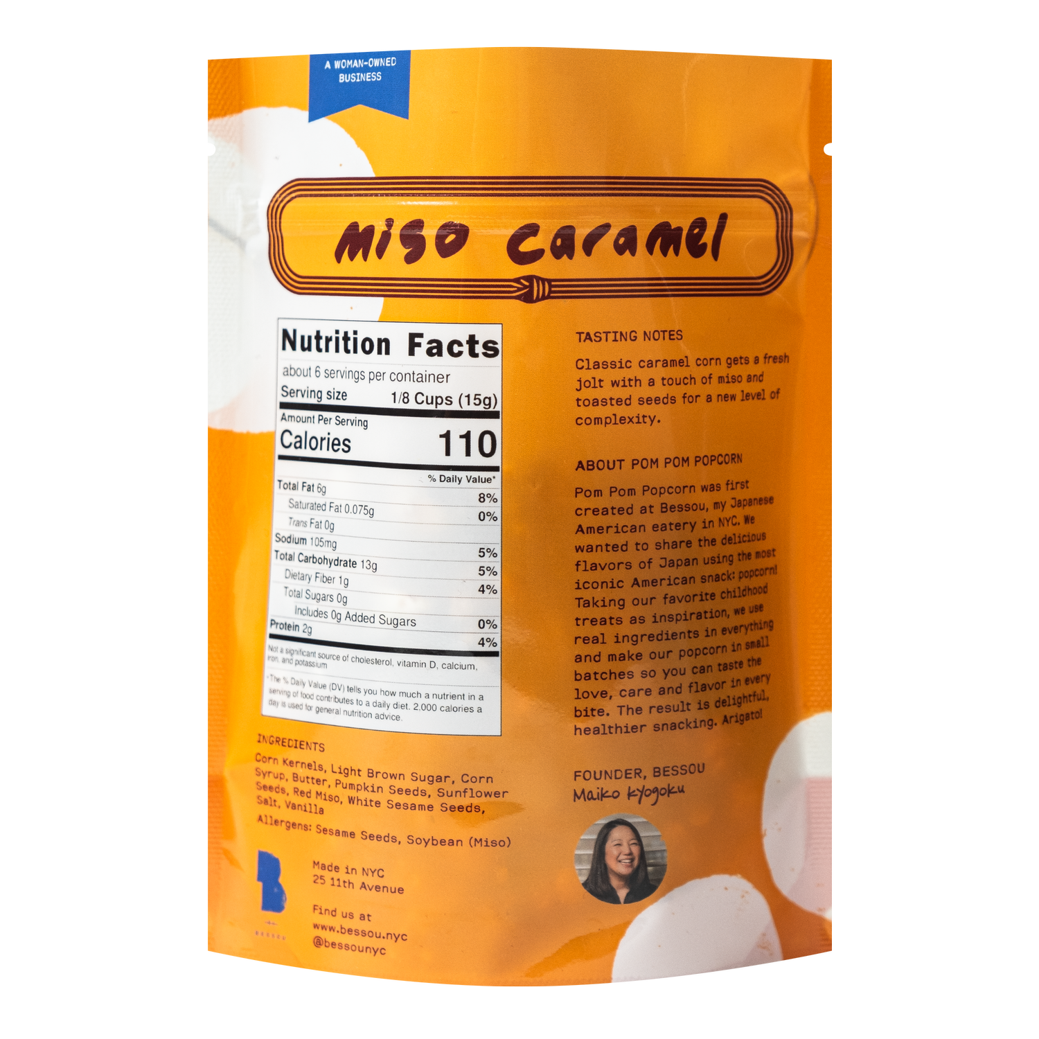 Popcorn, Miso Caramel: Medium