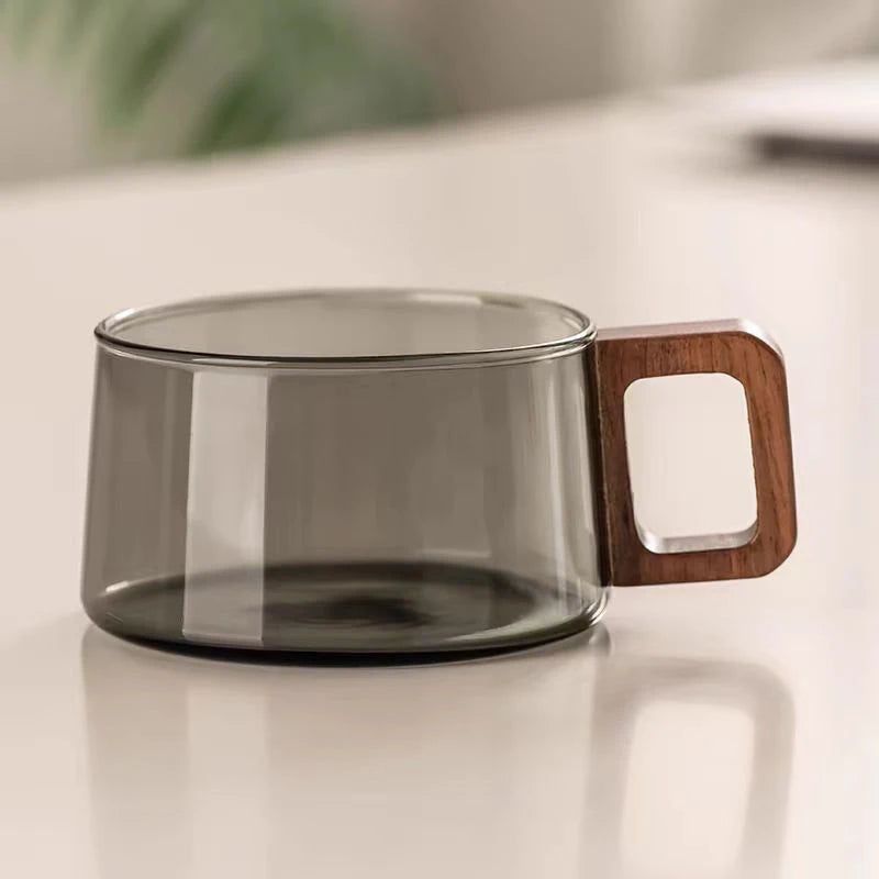 High Borosilicate Glass Mug Set