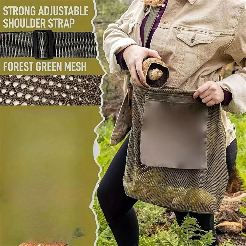 Mushroom Hunting Collection Bag