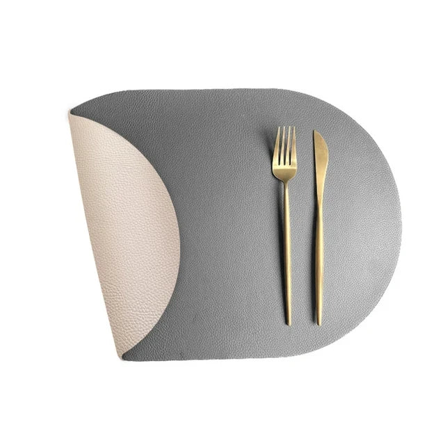 Faux Leather Table Mat