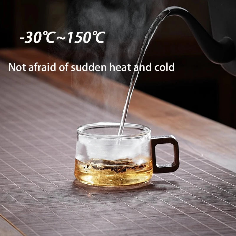 High Borosilicate Glass Mug Set