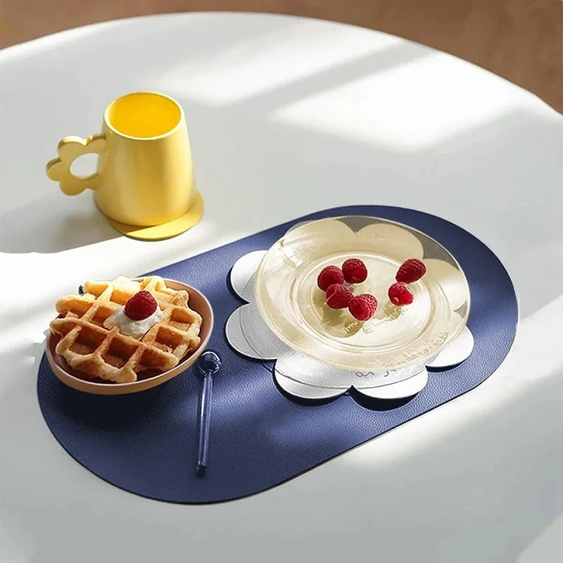 Faux Leather Table Mat